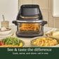 Cuisinart ClearView 4 qt Glass Basket Air Fryer, , large