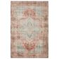 Loloi II Heidi  6" x 9" Terracotta and Aqua Area Rug, , large