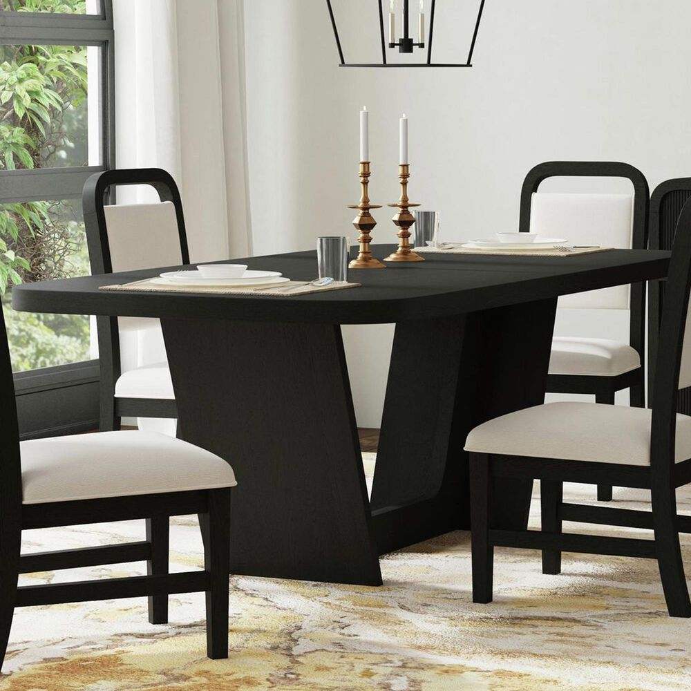 Mayberry Hill Ridgemont Dining Table in Black - Table Only, , large