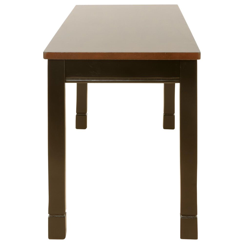 Ashley Owingsville 6-Piece Dining Set in Black and Brown, , large