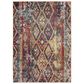 Safavieh Monaco MNC264V 4" x 5"7" Purple and Orange Area Rug, , large