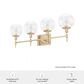 Hunter Xidane 4-Light Vanity in Alturas Gold, , large