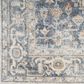 Nourison Astra Machine Washable 3"3" x 5" Grey and Gold Area Rug, , large