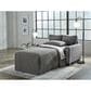 Ashley Rannis Stationary Twin Sofa Sleeper in Pewter, , large