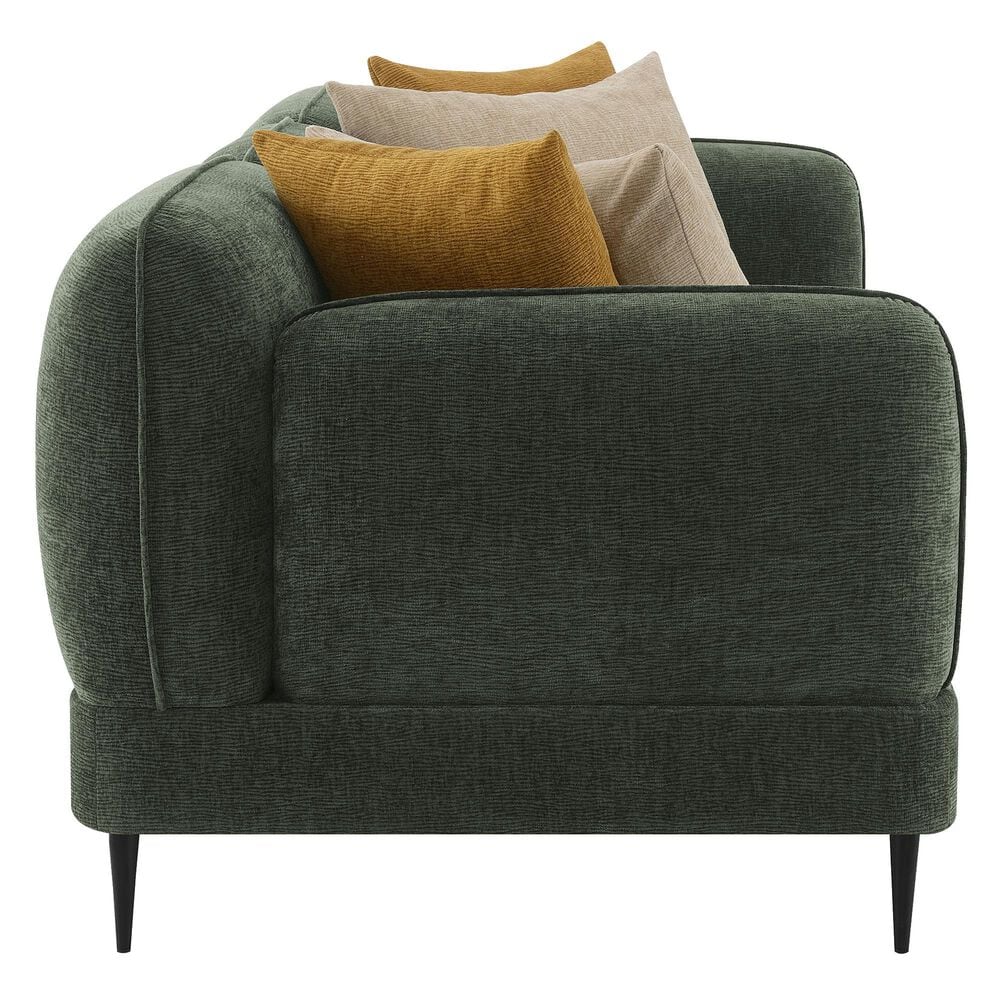 Coaster Jade Stationary Sofa in Green, , large