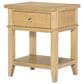 St Claire Home Today"s Traditions 1 Drawer Open Nightstand in Natural Hickory, , large