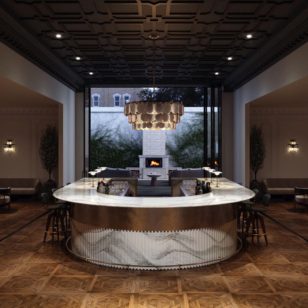 Cambria Luxury Harlow 3cm Quartz Countertop in White and Gray, , large