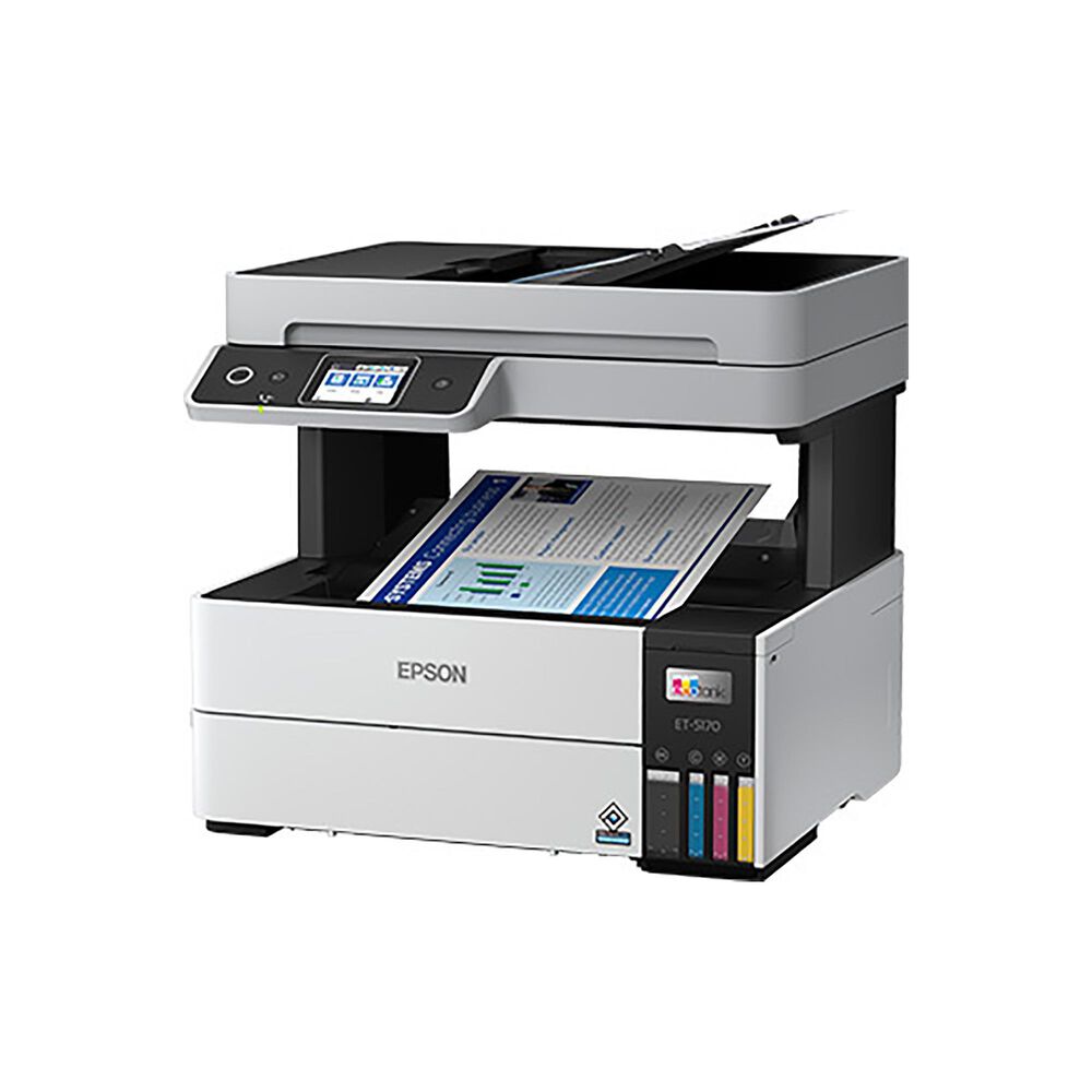 Epson EcoTank Pro ET-5170  Wireless  All-in-One SuperTank Printer in White, , large