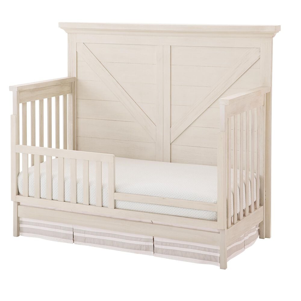 Eastern Shore Westfield Toddler Rail in Brushed White, , large