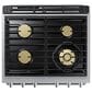 Dacor 30" Professional Dual Fuel Range in Silver Stainless Steel, , large