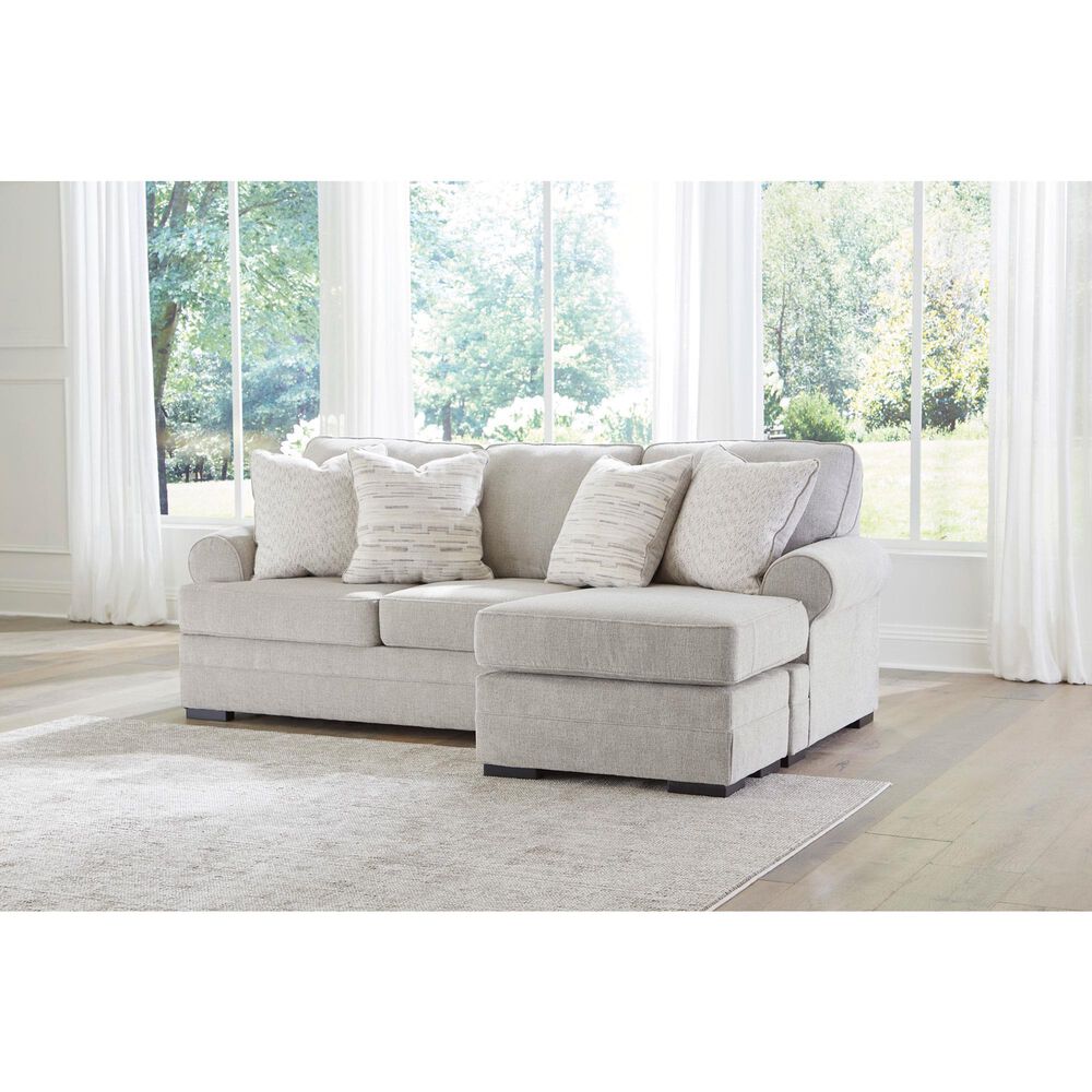 Ashley Eastonbridge Stationary Sofa Chaise in Shadow, , large