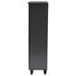 Baxton Studio Winda 4-Door Entryway Shoe Storage Cabinet in Dark Gray, , large
