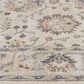 Central Oriental Minerva Roan 5" x 7"3" Alabaster and Storm Area Rug, , large