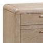 Urban Home Furano King Upholstered Bed and Two Nightstands in Ginger and Burn, , large