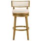 Armen Living Noely Bar Height Stool in Amber Glow, , large
