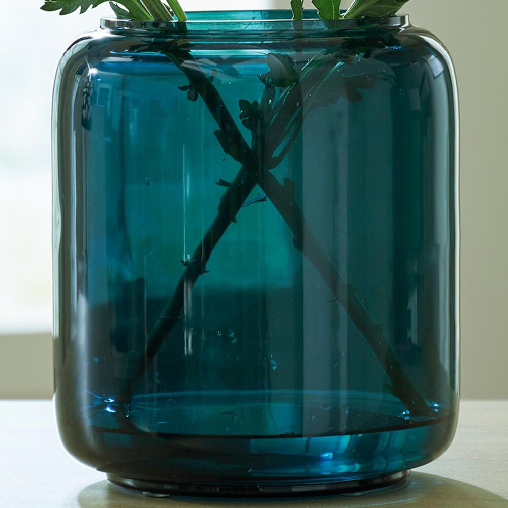 Ashley Inisland 8" Vase in Teal, , large