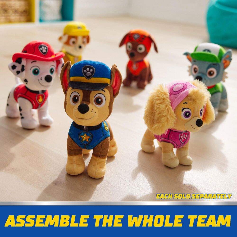 PAW Patrol 7.5&quot; Marshall Plush Toy in Multicolor, , large