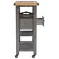 Parkerville Furniture Line Kauffman Kitchen Cart in Gray, , large