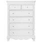 Suite Bebe Adelina 6-Drawer Chest in Pure White, , large