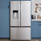 Whirlpool 23.4 Cu. Ft. Counter Depth 3-Door French Door Refrigerator in Fingerprint-Resistant Stainless, , large