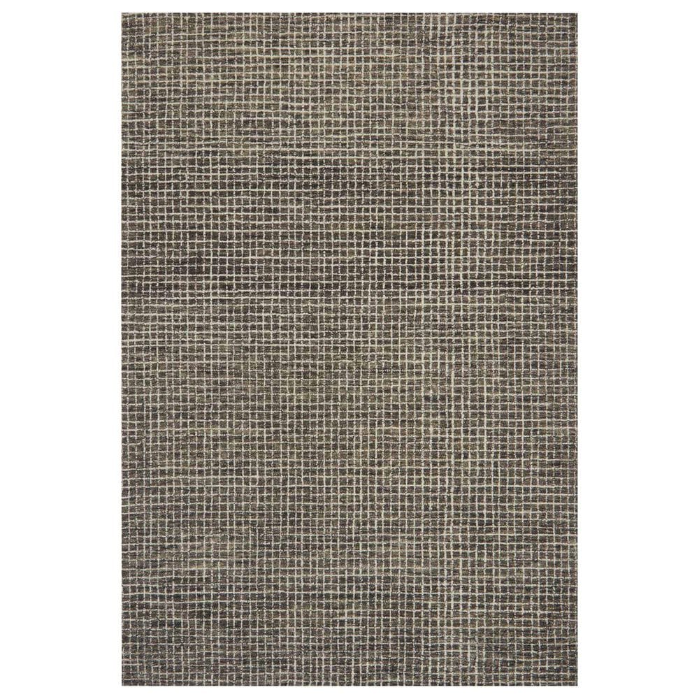 Loloi Giana 12" x 15" Charcoal Area Rug, , large