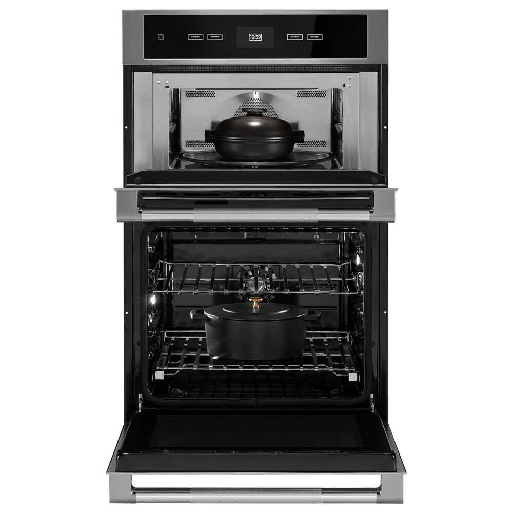 JennAir Rise 27&quot; Combination Electric Microwave and Wall Oven in Stainless Steel, , large