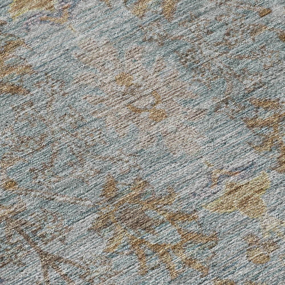 Dalyn Rug Company Solace SL9 2&#39;3&quot; x 7&#39;6&quot; Teal Runner, , large