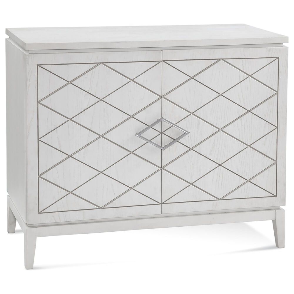 Bassett Mirror Farrow 2-Door Cabinet in White, , large