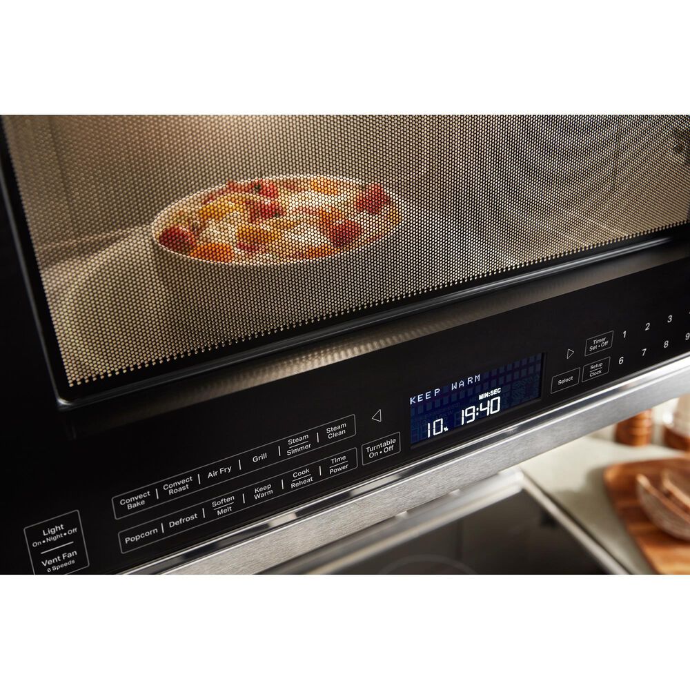 KitchenAid 1.9 Cu. Ft. Over-the-Range Convection Microwave with Air Fry Mode in Stainless Steel, , large