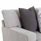 Moore Furniture Stella Stationary Sofa in Pepper, , large