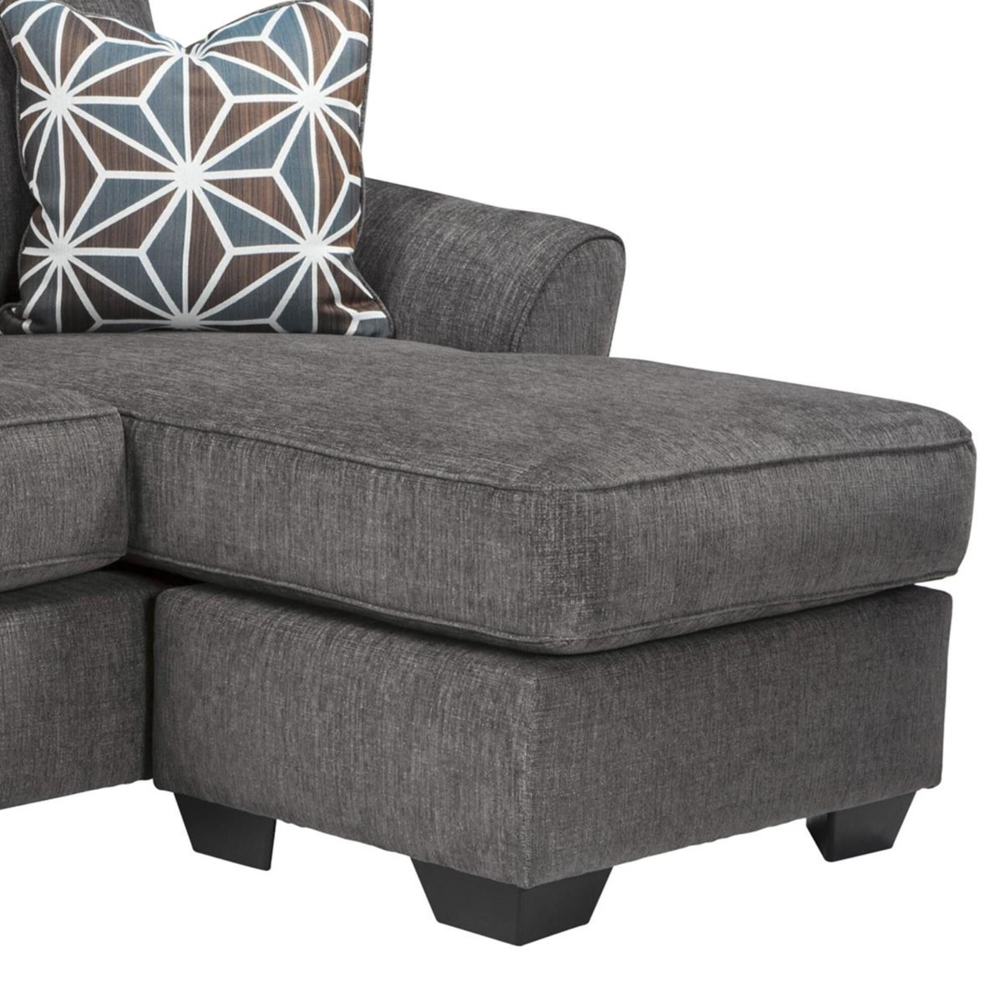 Signature design by ashley brise sofa with chaise 2025 in slate
