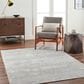 Surya Brunswick 9" x 12"2" Cream, Light Slate, Taupe, Blue, Gray and Seafoam Area Rug, , large