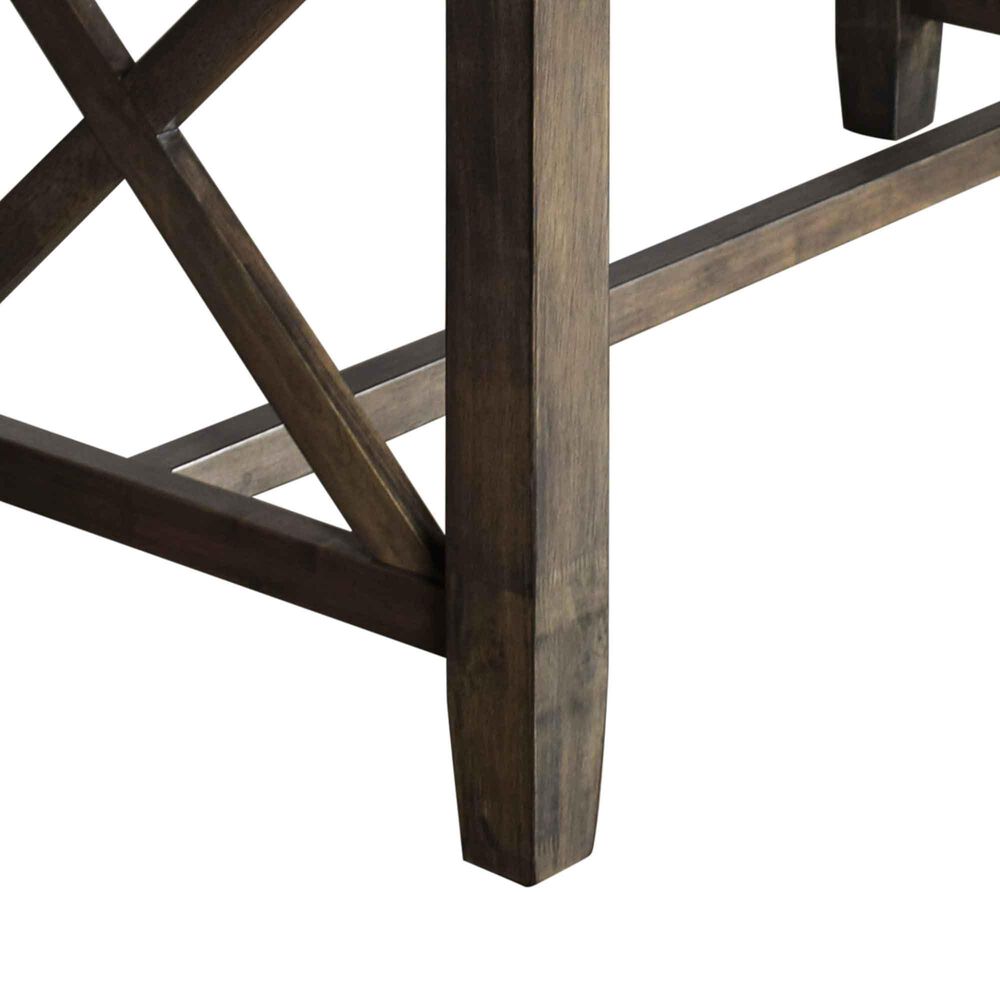 New Classic Julius 6 Piece Dining Set in Walnut Brown, , large