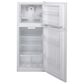 GE Appliances 11.6 Cu. Ft. Top Freezer Refrigerator in White, , large