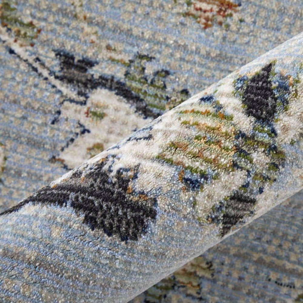 Feizy Melrose 2&#39; x 3&#39; Blue and Multicolor Area Rug, , large