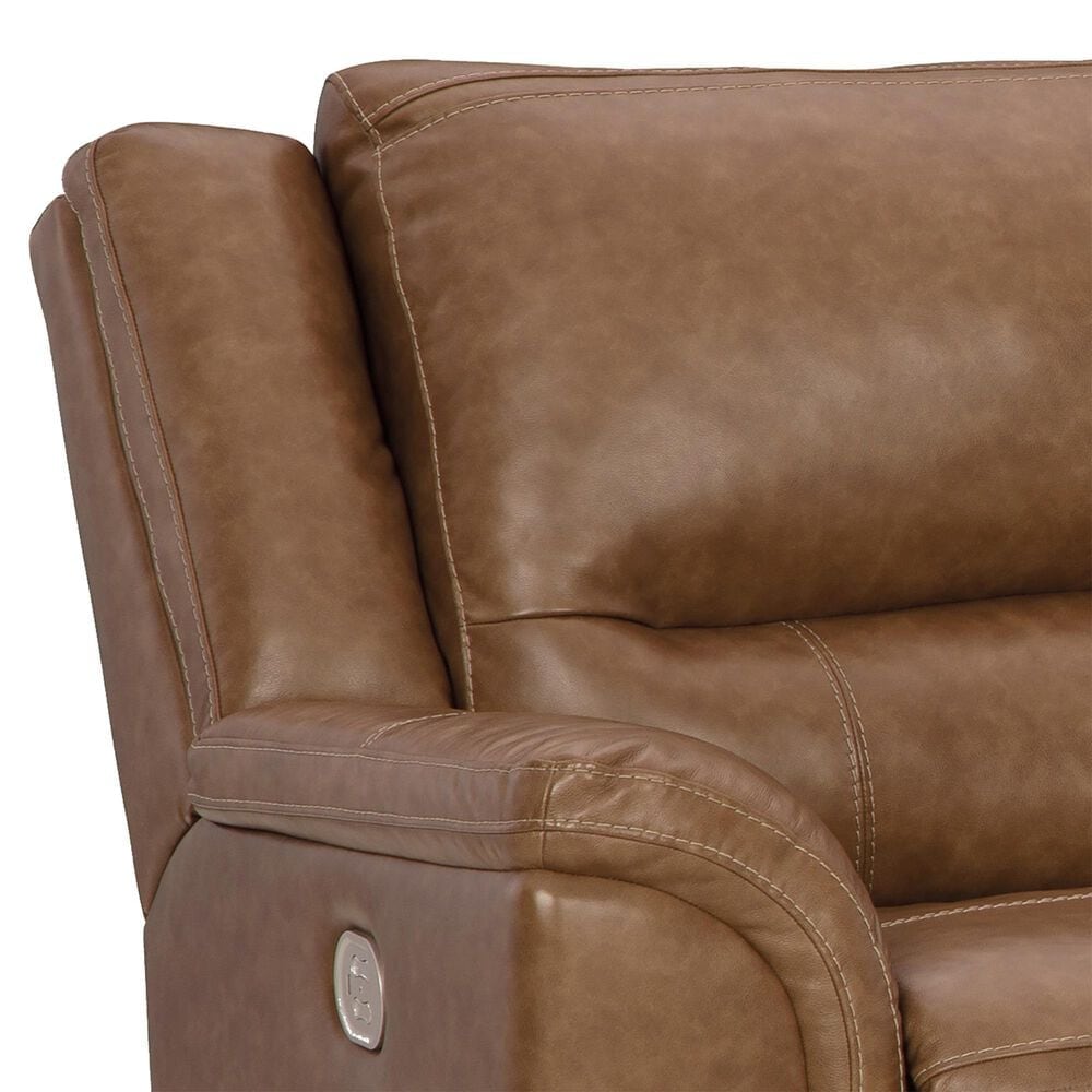 Ashley Trasimeno Power Reclining Sofa in Caramel, , large