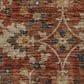 Dalyn Rug Company Silk Road Paprika, Copper, Gold, Sage, Navy and Beige 3" x 5" Area Rug, , large