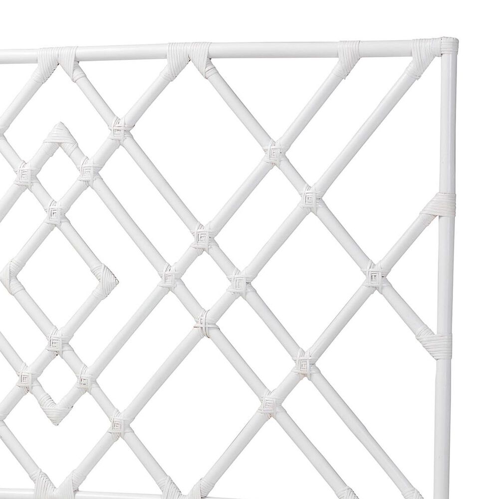 Baxton Studio Lavali Queen Standalone Headboard in White, , large