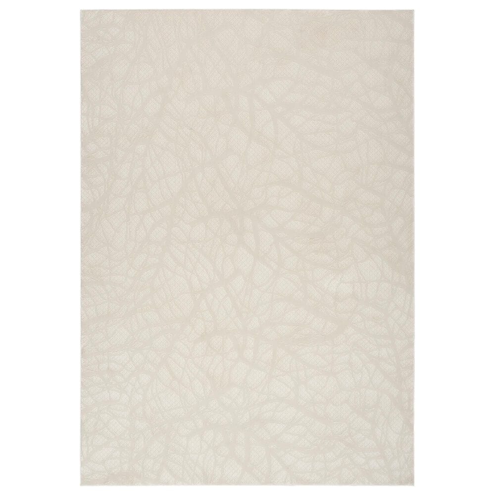 Nourison Desire Beige 6" x 9" Area Rug, , large