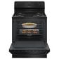 Hotpoint 5.0 Cu. Ft. Freestanding Electric Range with Sensi-Temp in Black, , large