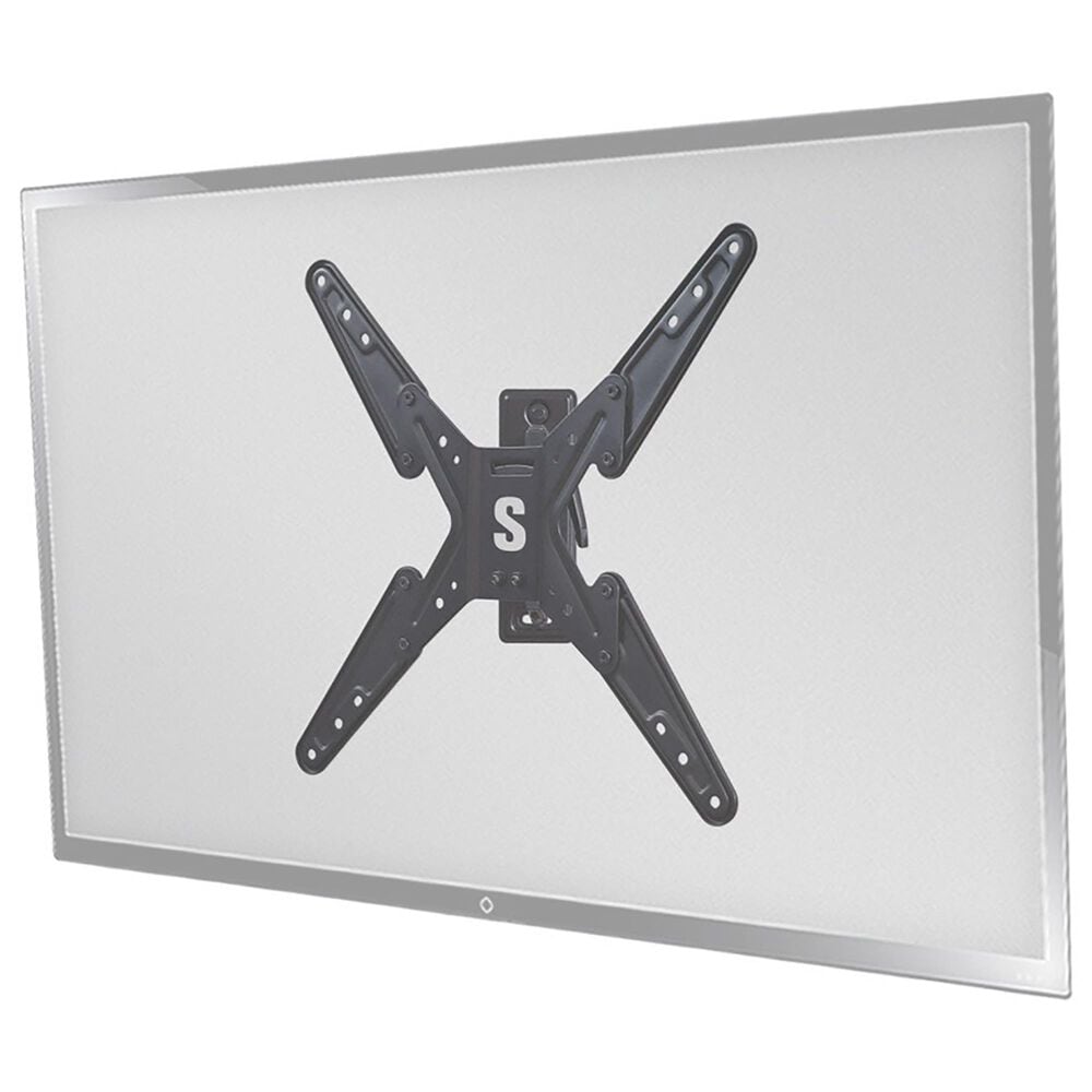 Secura Full Motion Wall Mount for 26&quot; - 55&quot; Flat-Panel TVs in Black, , large