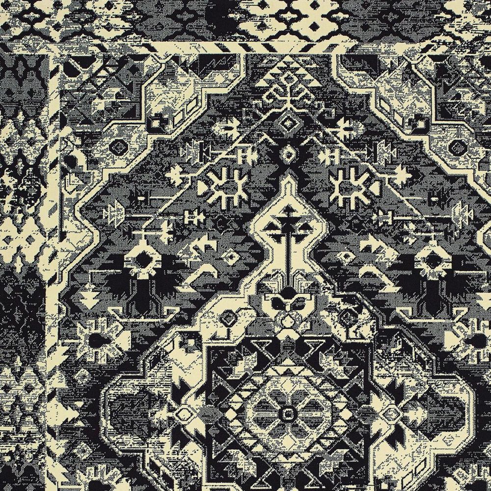 Oriental Weavers Luna 5603K 9&#39;10&quot; x 10&#39;10&quot; Black and Ivory Area Rug, , large