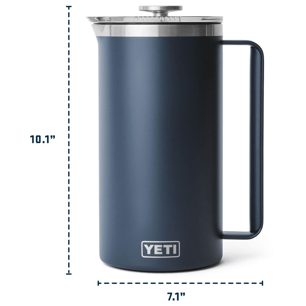 YETI Rambler 64 Oz French Press with Twist-To-Lock Lid in Black Forest Green, , large