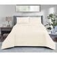 Duke Imports Virah Bella Micromink 3-Piece King Quilt Set in Moroccan Ivory, , large
