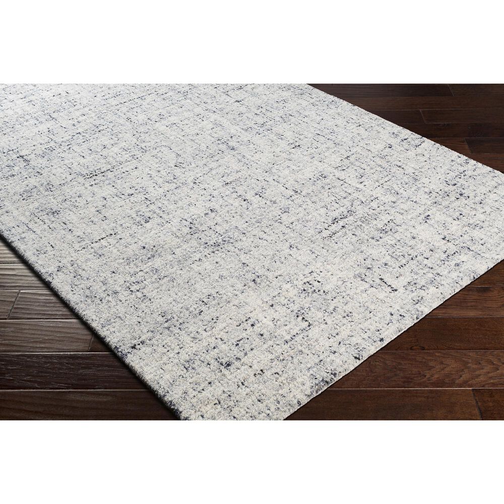 Surya Lucca 8&#39; x 10&#39; Gray, Black and Cream Area Rug, , large