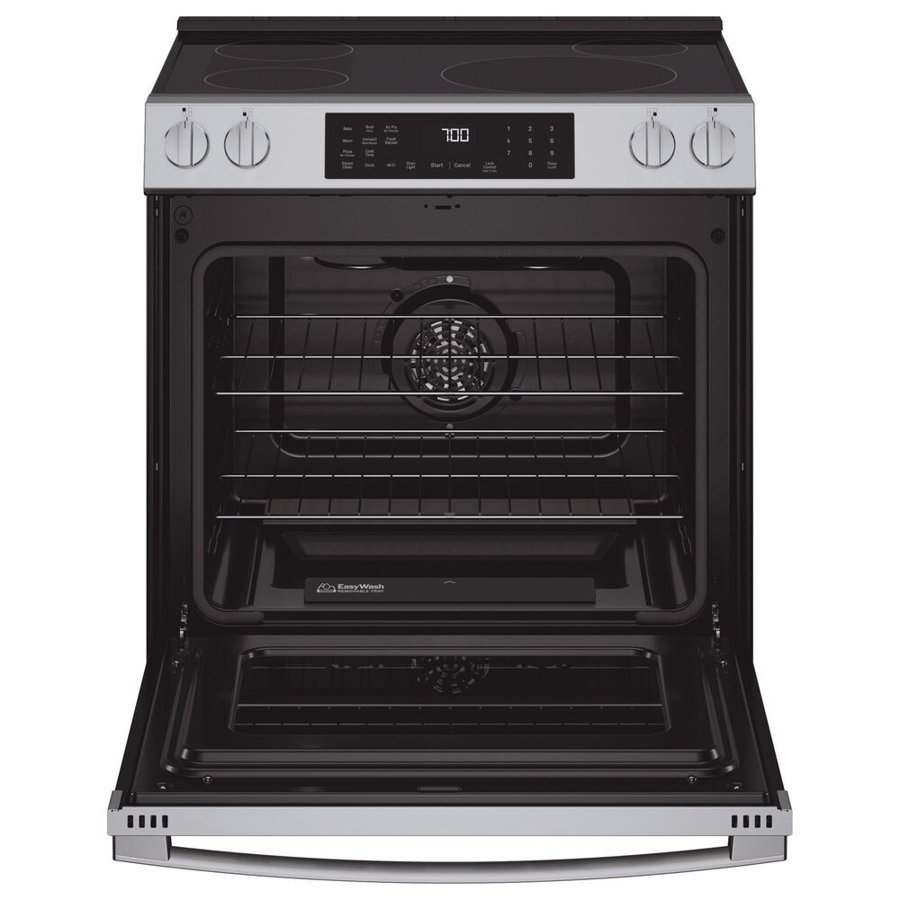 GE Profile 5.3 Cu. Ft. Smart Slide-In Induction Range in Fingerprint Resistant Stainless Steel, , large
