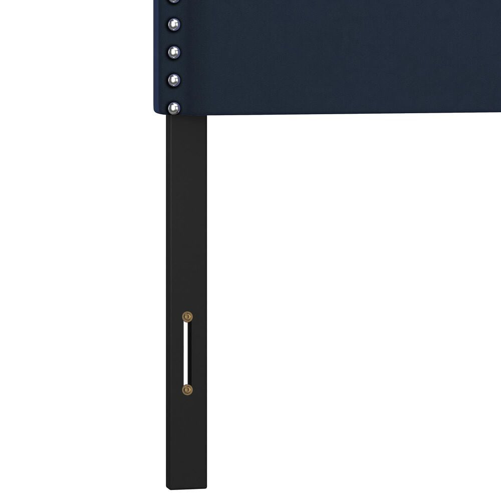 The Monday Company Cynthia Upholstered Headboard in Navy, , large