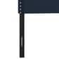 The Monday Company Cynthia Upholstered Headboard in Navy, , large