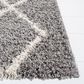 Safavieh Venus Shag VNS682J 6"7" Square Grey and Ivory Area Rug, , large