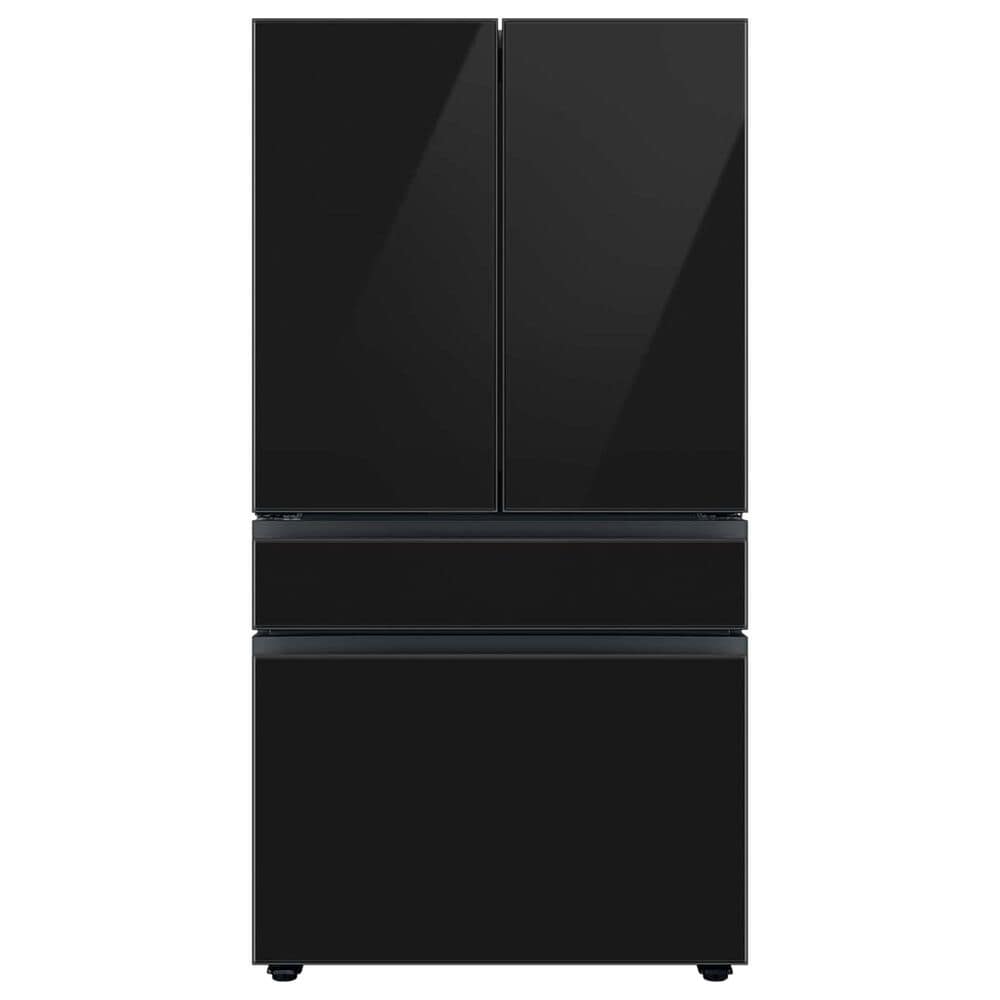 Samsung Bespoke Bespoke 4-Door French Door Refrigerator Top Panel in Charcoal Glass, , large